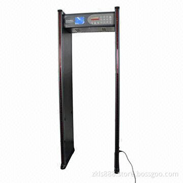 Walk-through metal detectors with 12 zones and high sensitivity